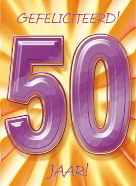 Erfenis spoel token Verjaardagswensen 50 jaar ⋆ Gefeliciteerd 50 jaar teksten!