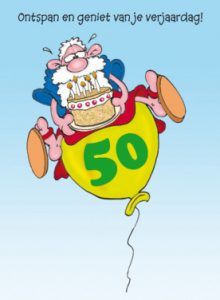 kreupel Discriminerend Aanbeveling Verjaardagswensen 50 jaar ⋆ Gefeliciteerd 50 jaar teksten!